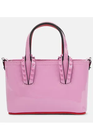 Christian Louboutin Tote Cabata Nano aus Lackleder