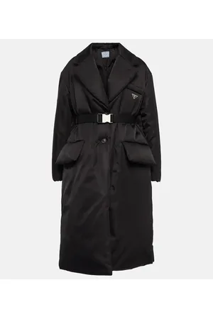 Prada Wattierter Mantel aus Re-Nylon