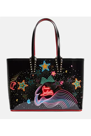Christian Louboutin Tote Cabata Small aus Lackleder