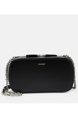 Jil Sander Schultertasche Small aus Leder
