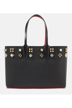 Christian Louboutin Verzierte Tote Cabata aus Leder