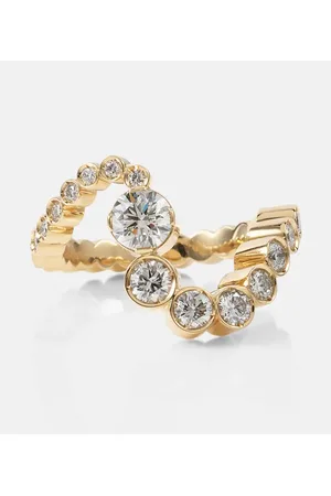 SOPHIE BILLE BRAHE Ring Grand Ensemble Ocean aus 18kt Gelbgold mit Diamanten