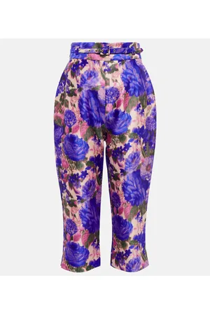 ZIMMERMANN Verkürzte Hose High Tide aus Seide