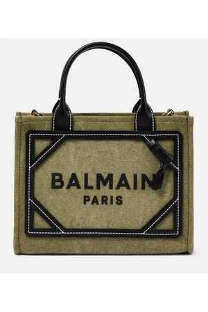 Balmain Tote B-Army Small aus Canvas