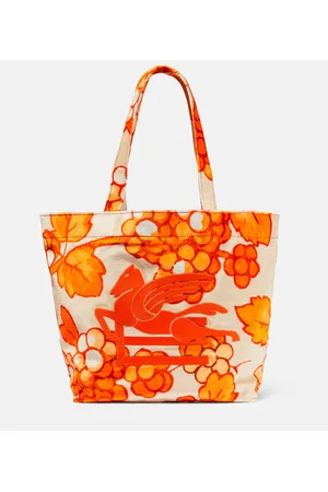 Etro Tote Pegaso mit Leder