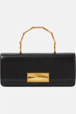 Jimmy Choo Tote Diamond Chain Small aus Leder