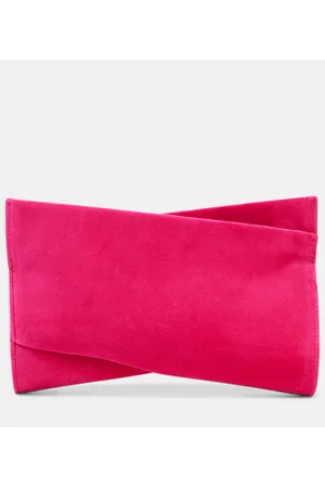 Christian Louboutin Clutch Loubitwist Small aus Samt