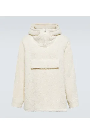 Auralee Oversize-Hoodie aus einem Wollgemisch
