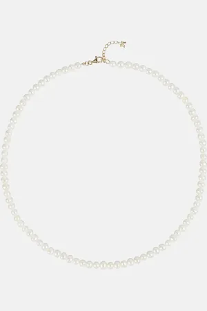 Mateo Halskette aus Perlen mit 14kt Gelbgold