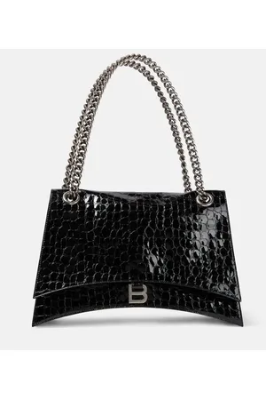 Balenciaga Schultertasche Crush Large aus Leder