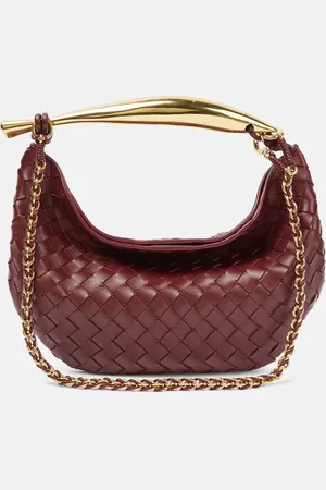 Bottega Veneta Tote Sardine Chain aus Leder