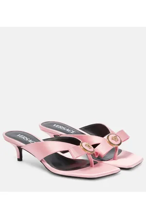 VERSACE Sandalen Medusa aus Satin