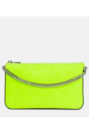 Christian Louboutin Clutch Loubila aus Leder