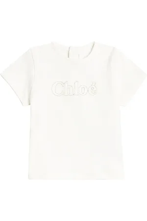Chloé Chloé Kids Baby T-Shirt aus Baumwoll-Jersey