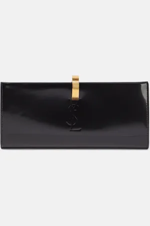 Saint Laurent Clutch Daria Minaudière aus Leder