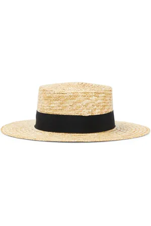 Suncracy Hut Canotier aus Stroh