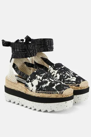 Stella McCartney Plateau-Espadrilles Gaia aus Canvas