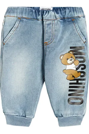 Moschino Baby Jeans aus einem Baumwollgemisch