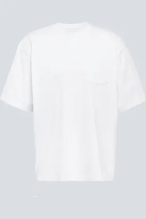 SACAI T-Shirt aus Baumwoll-Jersey