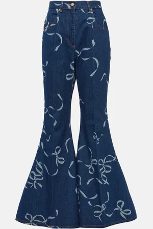 Nina Ricci Bedruckte Flared Jeans