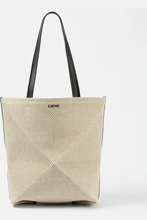 Loewe Tote Puzzle Fold Medium aus Canvas