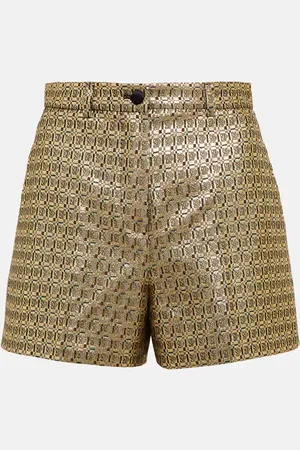 Etro High-Rise-Shorts aus Jacquard