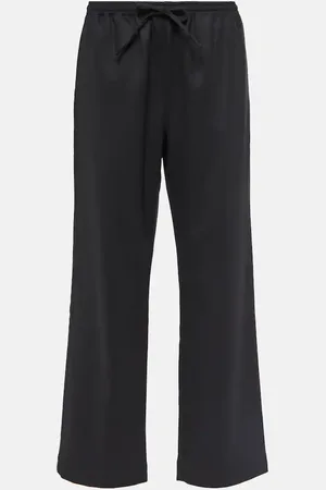 ASCENO Gerade Hose Aurelia aus Leinen