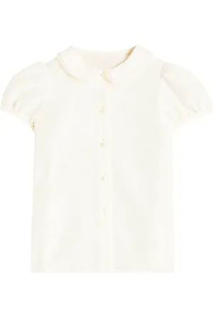 Gucci Baby Bluse GG aus Baumwoll-Jacquard