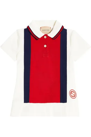 Gucci Baby Kleid Web aus Baumwoll-Piqué