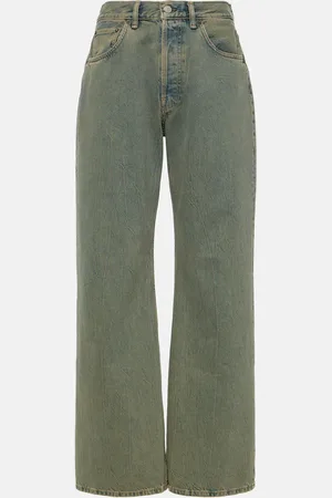 Acne Studios Mid-Rise Wide-Leg Jeans 2021F
