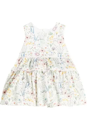 Il gufo Baby Bedrucktes Kleid aus Baumwolle