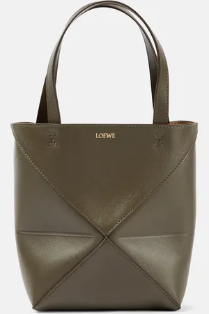 Loewe Tote Puzzle Fold Mini aus Leder
