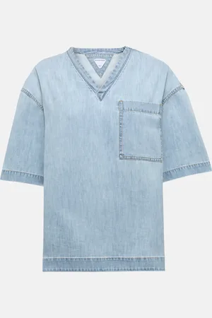 Bottega Veneta Top aus Denim