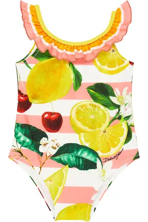 Dolce & Gabbana Baby Bedruckter Badeanzug