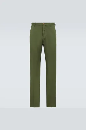 SLOWEAR Gerade Hose aus einem Baumwollgemisch