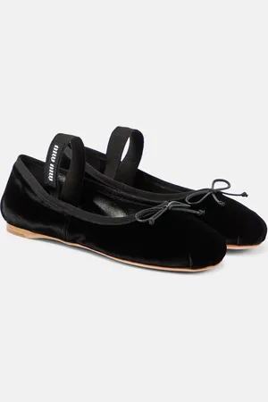 Miu Miu Ballerinas aus Samt