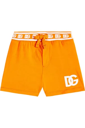 Dolce & Gabbana Baby Bedruckte Shorts aus Baumwoll-Jersey