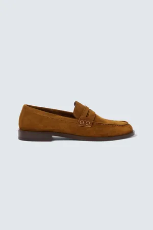 Manolo Blahnik Loafers Perry aus Veloursleder