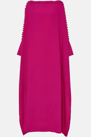 ‎Taller Marmo‎ Off-Shoulder-Kaftan Mila aus Crêpe