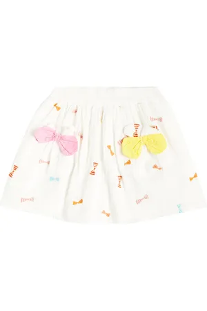 Stella McCartney Bestickter Rock aus Baumwolle