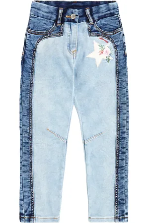 MONNALISA Bestickte Jeans