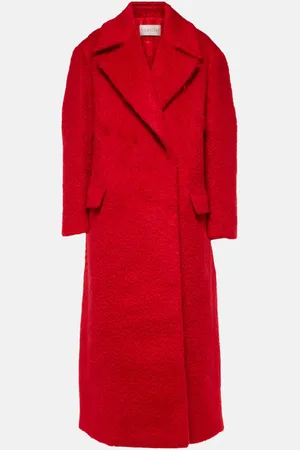 VALENTINO Mantel aus einem Mohairgemisch