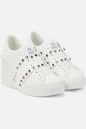 VALENTINO GARAVANI Plateau-Sneakers Open Disco aus Leder