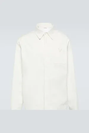 VALENTINO Jacke VGold aus Baumwoll-Canvas