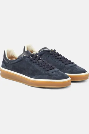 Loro Piana Sneakers Tennis Walk aus Veloursleder