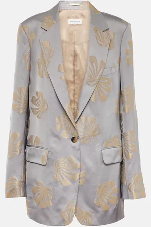 DRIES VAN NOTEN Bedruckter Blazer aus Jacquard
