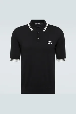 Dolce & Gabbana Polohemd aus Baumwoll-Piqué