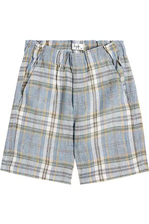 Il gufo Shorts aus Leinen