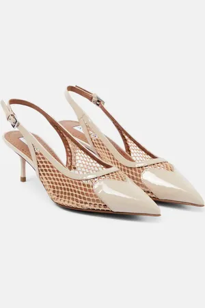 Alaïa Alaïa Slingback-Pumps Le Cœur mit Lackleder