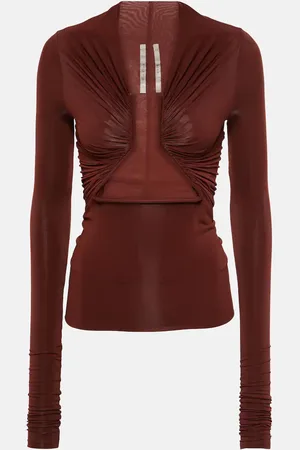 Rick Owens Top aus Jersey